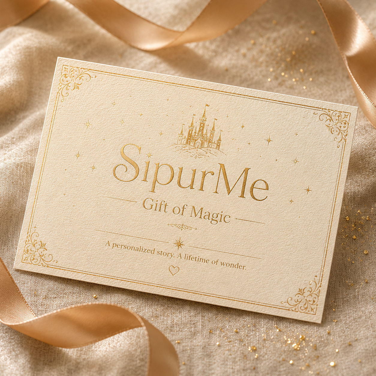 SipurMe Digital Gift of Magic | Personalized Storybook Voucher