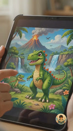 Rex the Dinosaur Printable Activity Book (Digital Download)