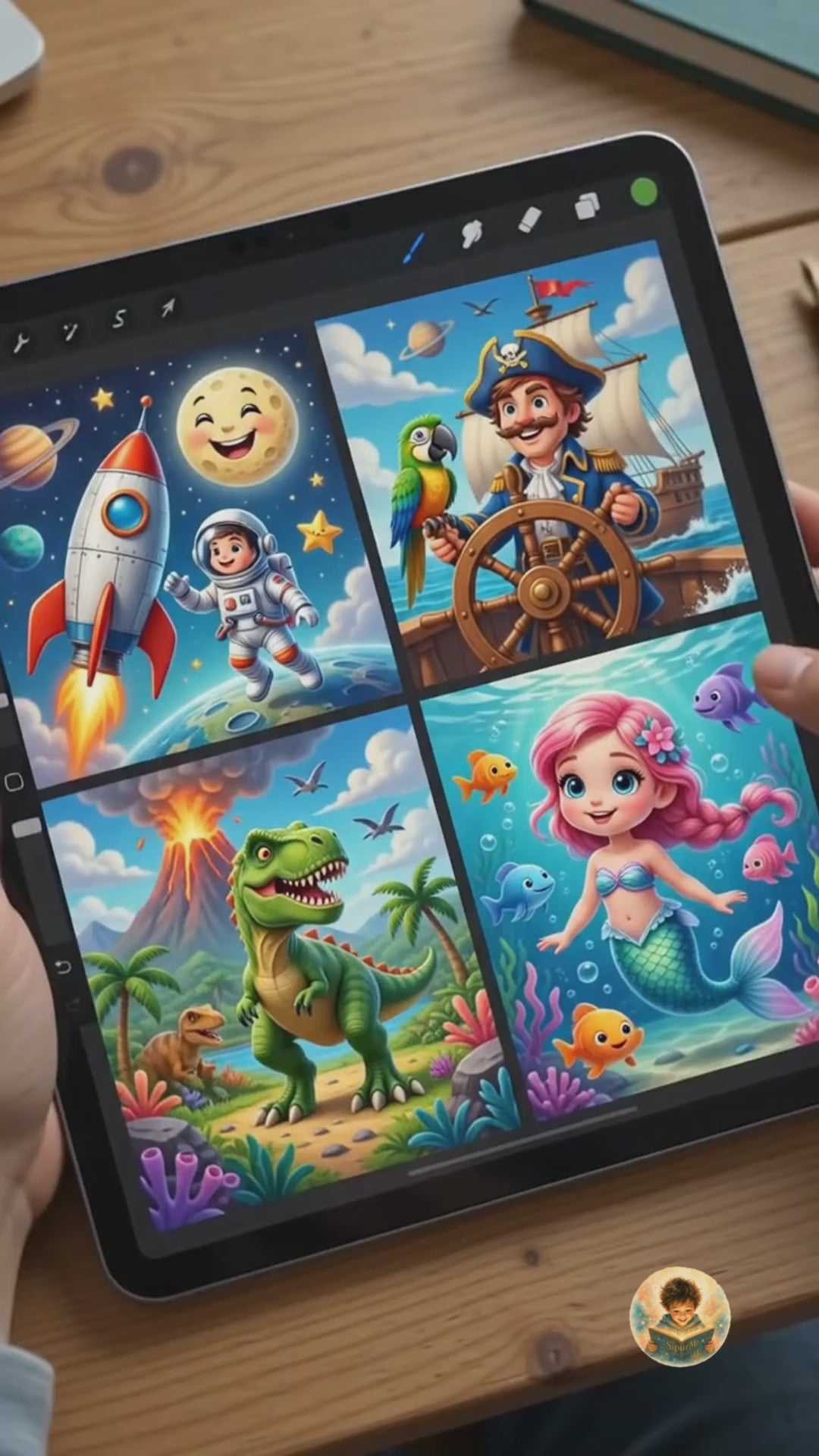 SipurMe Ultimate Adventure Bundle | 4 Printable Activity Books